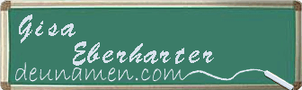 Gisa Eberharter Visitenkarte